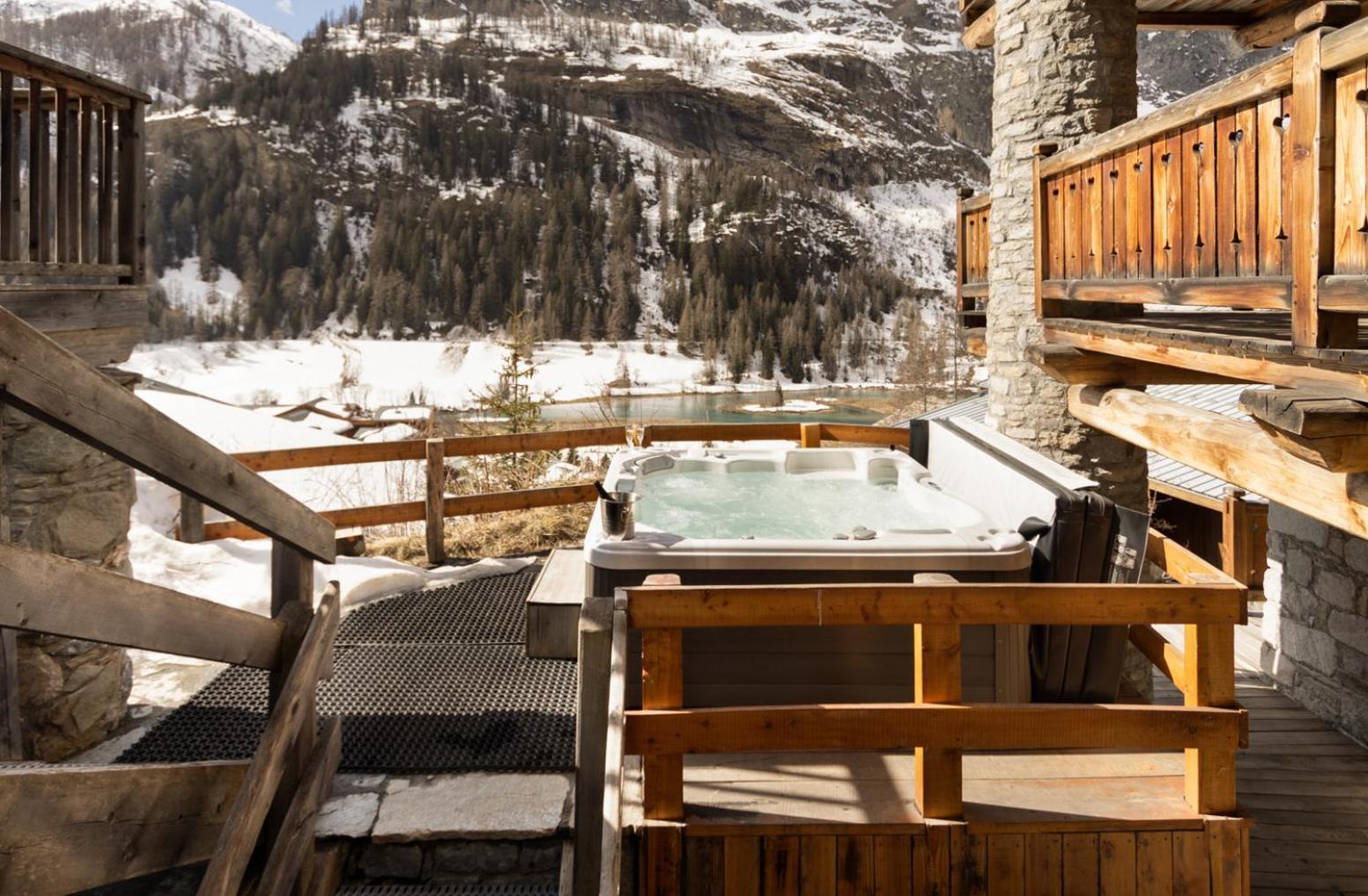 Chalet Panoramique By Chalet Chardons Tignes Exteriör bild