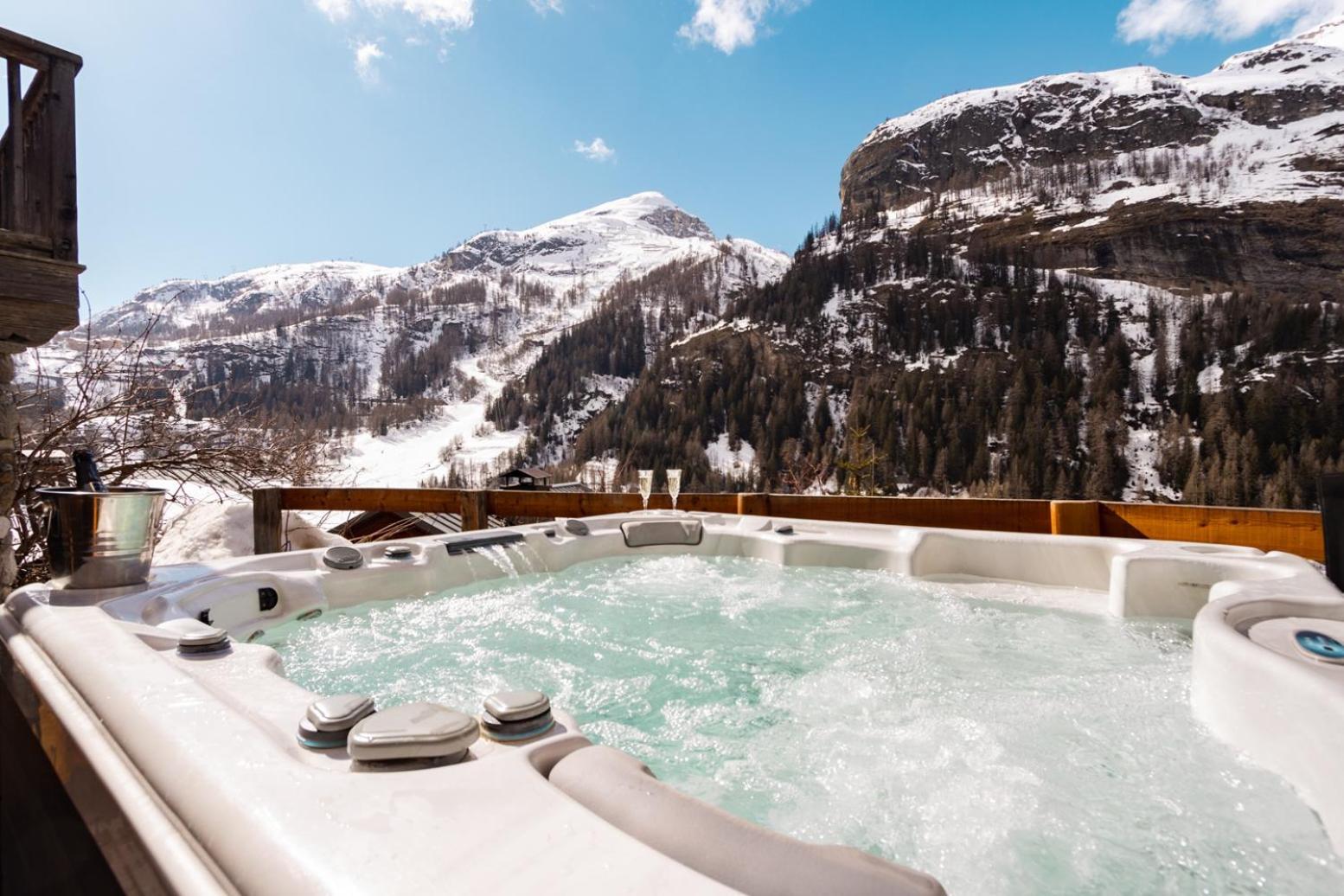 Chalet Panoramique By Chalet Chardons Tignes Exteriör bild